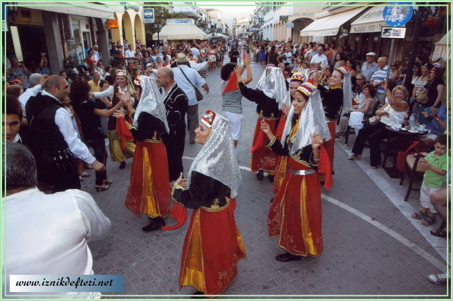 49.Lefkas Uluslararası Folklor Festivalinde İznik Rüzgârı Esti