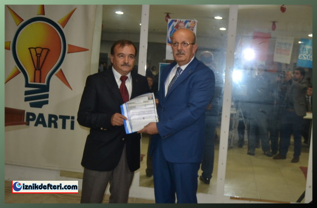 AK Partide Belediye Başkanlığı Aday Adayı Yarışına İlçe Başkanı Osman Sargın'da Girdi