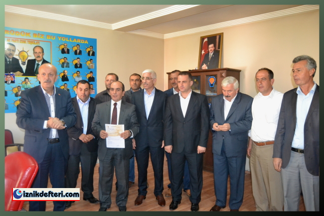 AK Partide Belediye Başkanlığı Aday Adaylığı Başvurusunun İlki Keskinden Geldi