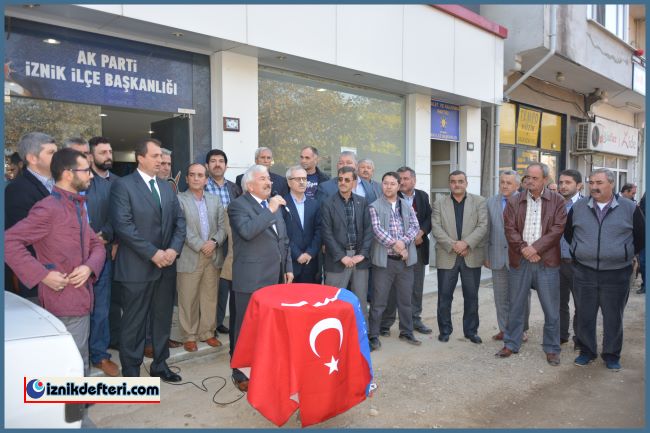 Ali Çil İlçe Kongresindeki Başkan Adaylığını Basın Toplantısı İle Açıkladı