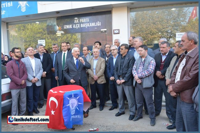 Ali Çil İlçe Kongresindeki Başkan Adaylığını Basın Toplantısı İle Açıkladı