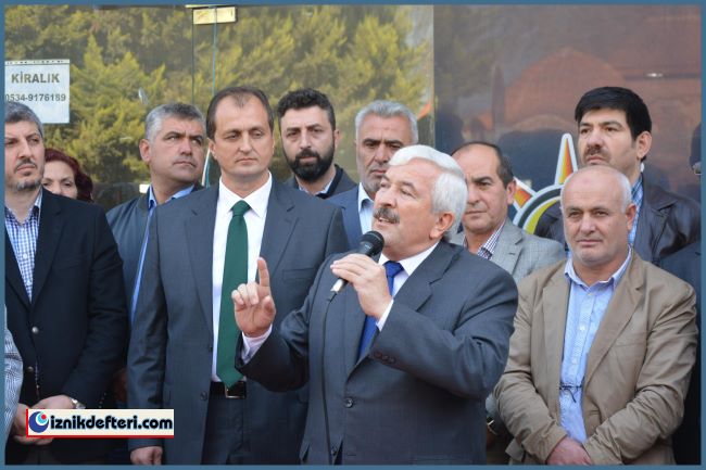 Ali Çil İlçe Kongresindeki Başkan Adaylığını Basın Toplantısı İle Açıkladı