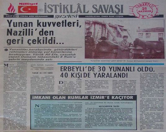 Atatürk; İşte Ben O Gün Doğdum.19 Mayıs