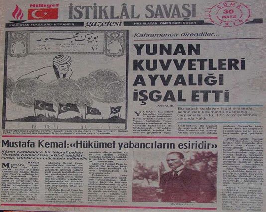 Atatürk; İşte Ben O Gün Doğdum.19 Mayıs