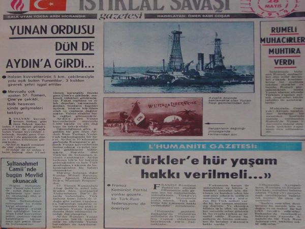 Atatürk; İşte Ben O Gün Doğdum.19 Mayıs