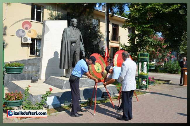 Atatürk’ün İznik’e Gelişinin 78. Yılı Kutlandı