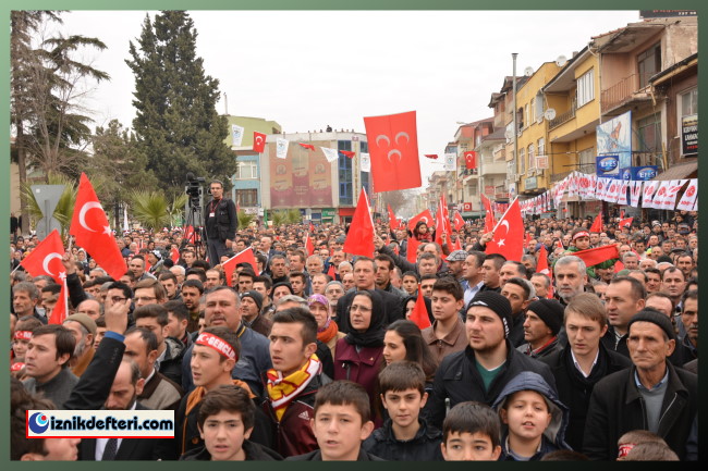 Atıksu Arıtma Tesisi Temel Atma Töreni için Devlet Bahçeli İznik&#39e Geldi
