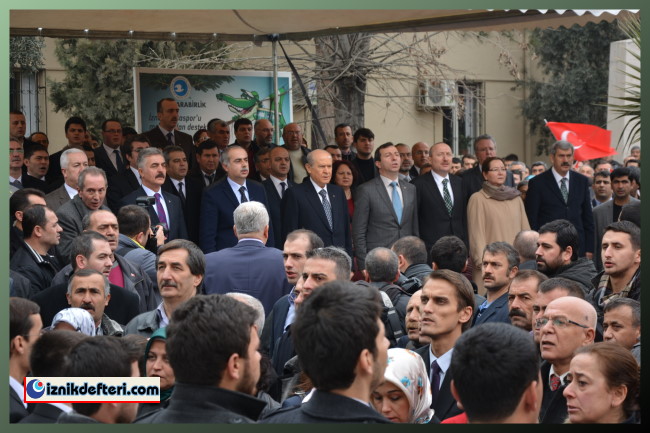 Atıksu Arıtma Tesisi Temel Atma Töreni için Devlet Bahçeli İznik&#39e Geldi