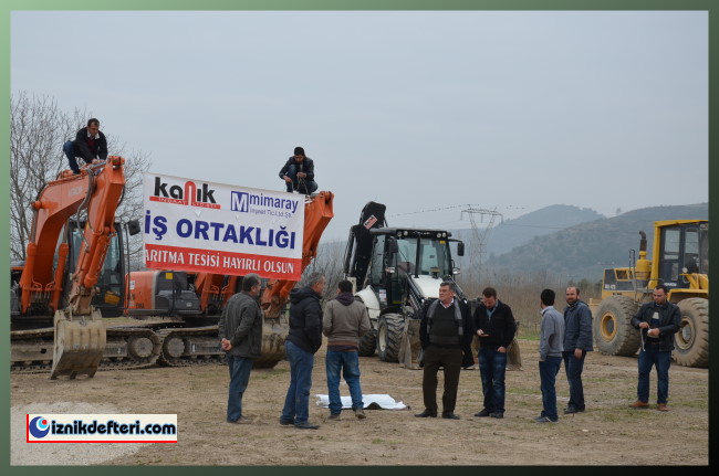 Atıksu Arıtma Tesisi Temel Atma Töreni için Devlet Bahçeli İznik&#39e Geldi