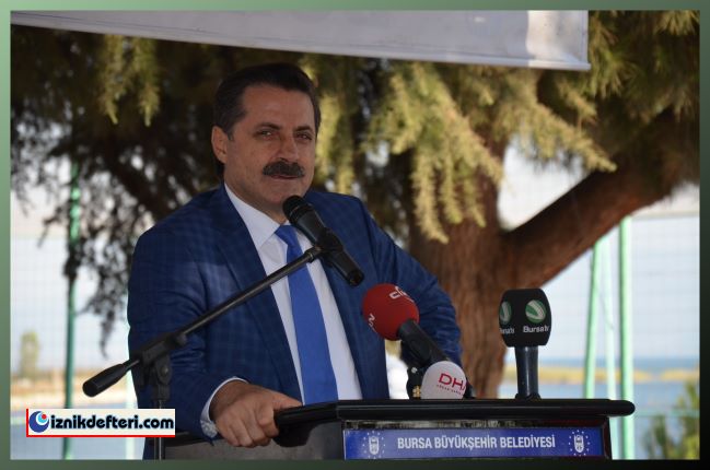 Bakan Faruk Çelik Boyalıca Beldesinde Su Deposu Açılışında Bulundu