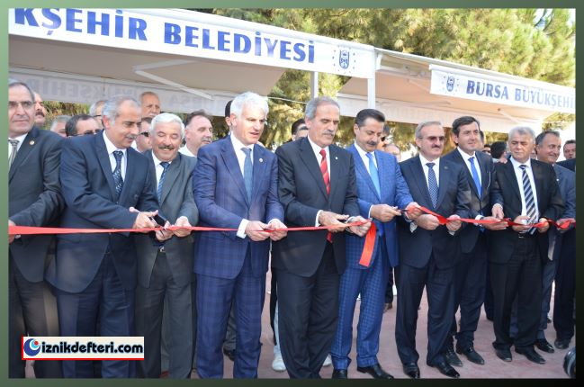 Bakan Faruk Çelik Boyalıca Beldesinde Su Deposu Açılışında Bulundu
