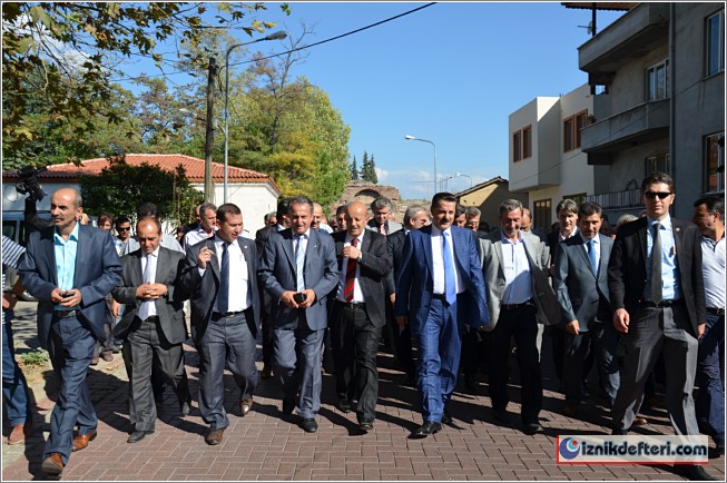Bakan Faruk Çelik, Yeni SGK Hizmet Binası Açılışı İçin İznik&#39e Geldi