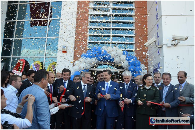 Bakan Faruk Çelik, Yeni SGK Hizmet Binası Açılışı İçin İznik&#39e Geldi