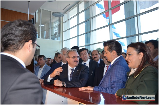 Bakan Faruk Çelik, Yeni SGK Hizmet Binası Açılışı İçin İznik&#39e Geldi