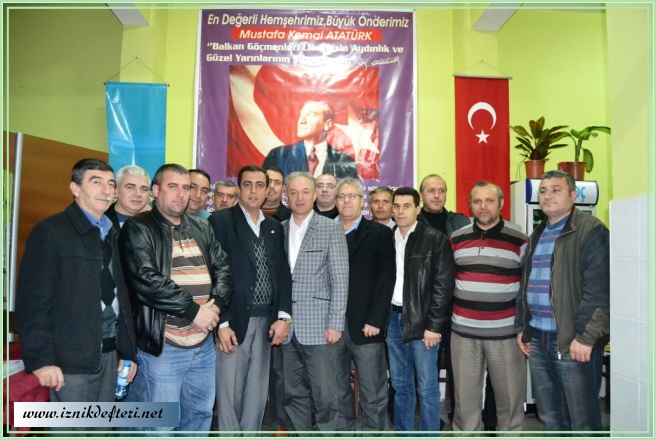 BAL-GÖÇ Genel Başkan Adayı Özkan’dan İznik Ziyareti