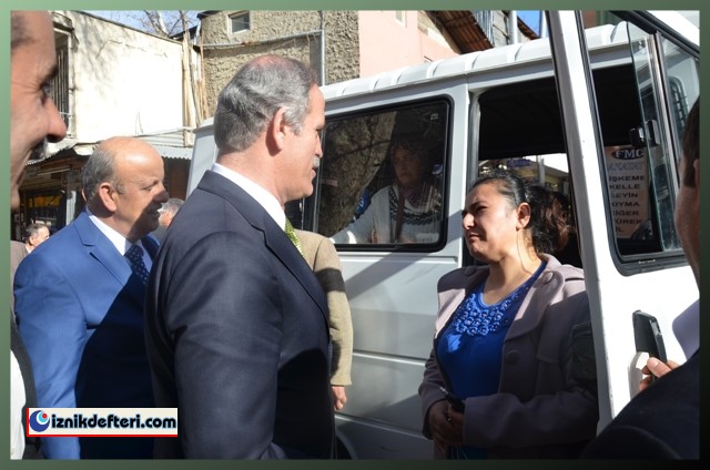 Başkan Altepe İznik&#39te Nabız Yokladı