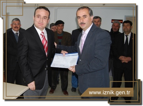 Başkan Eryılmaz Masbatasını Aldı