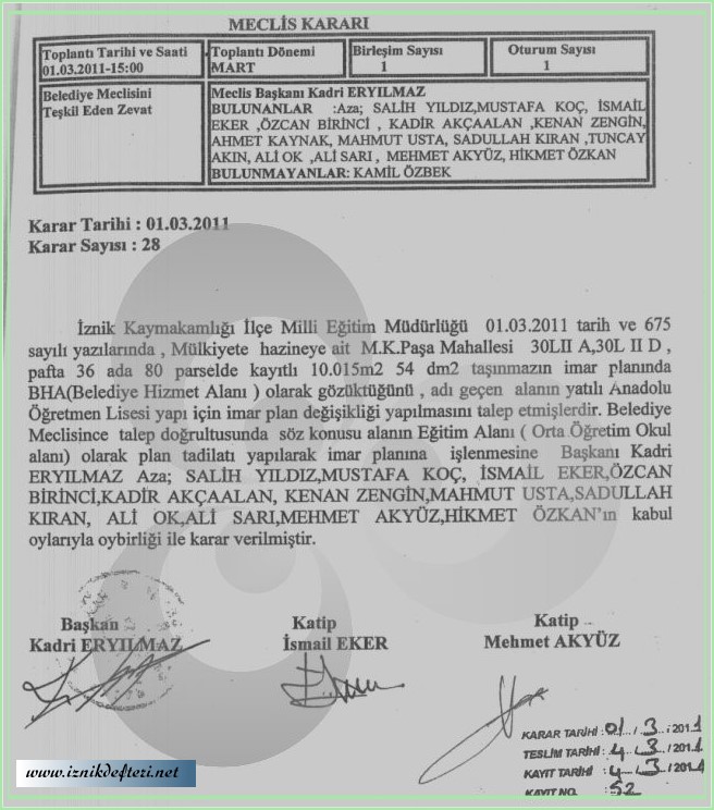 Başkan Eryılmaz “Öğretmen Lisesi” Oyununu Oynayanlar Hesabını Versin…