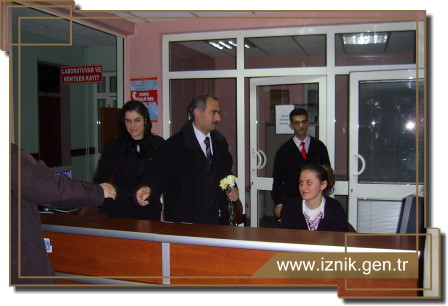 Başkandan Hastane Ziyareti