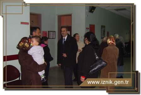 Başkandan Hastane Ziyareti