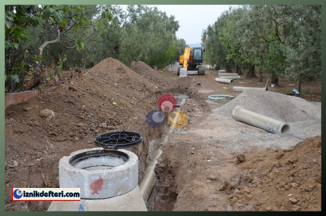 Belediye Meclis Üyeleri Kanalizasyon Startını Verdi
