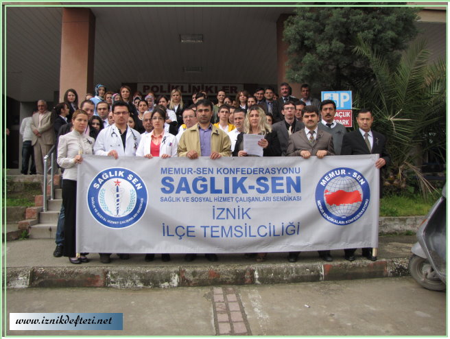 Beyaz Tepki İznik’te de Vardı