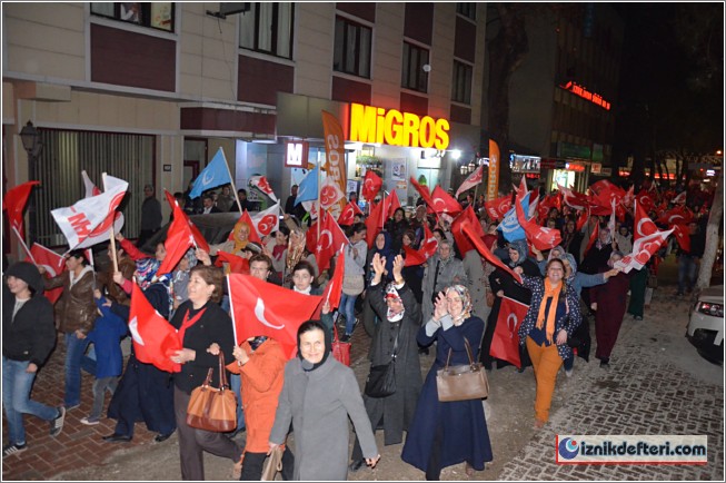 Binlerce İznikli, Kadri Eryılmaz İçin Yürüdü