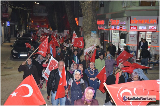 Binlerce İznikli, Kadri Eryılmaz İçin Yürüdü