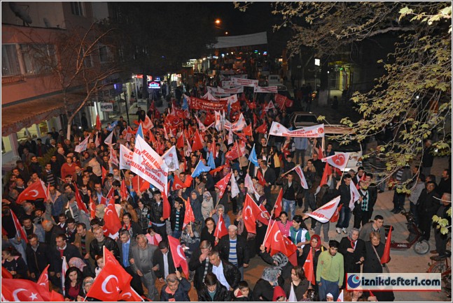 Binlerce İznikli, Kadri Eryılmaz İçin Yürüdü