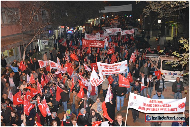 Binlerce İznikli, Kadri Eryılmaz İçin Yürüdü