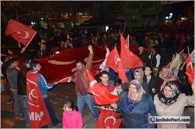 Binlerce İznikli, Kadri Eryılmaz İçin Yürüdü