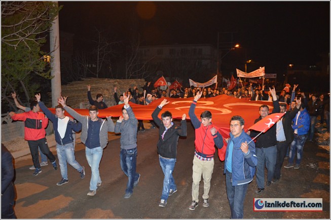 Binlerce İznikli, Kadri Eryılmaz İçin Yürüdü