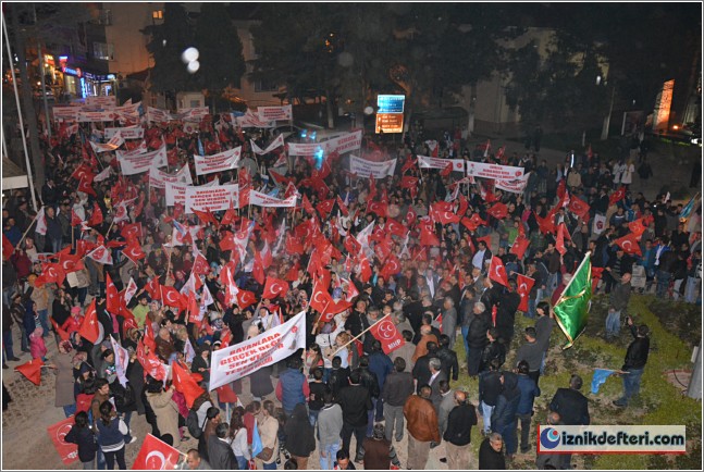 Binlerce İznikli, Kadri Eryılmaz İçin Yürüdü