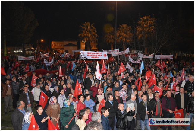 Binlerce İznikli, Kadri Eryılmaz İçin Yürüdü