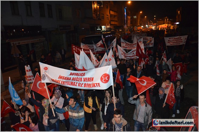 Binlerce İznikli, Kadri Eryılmaz İçin Yürüdü