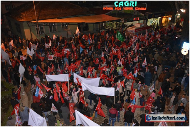 Binlerce İznikli, Kadri Eryılmaz İçin Yürüdü