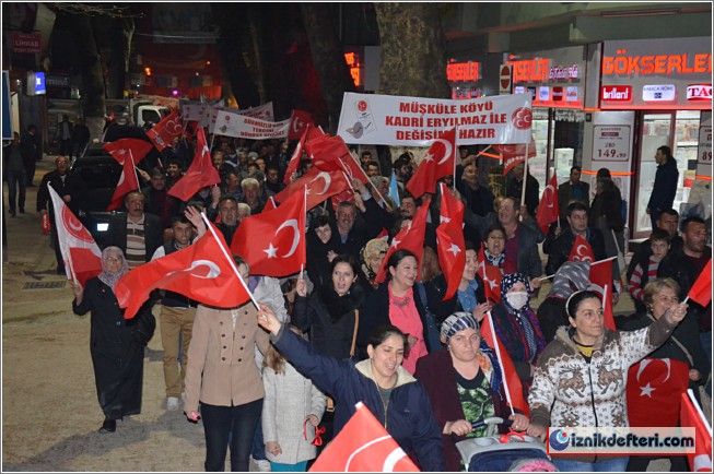 Binlerce İznikli, Kadri Eryılmaz İçin Yürüdü