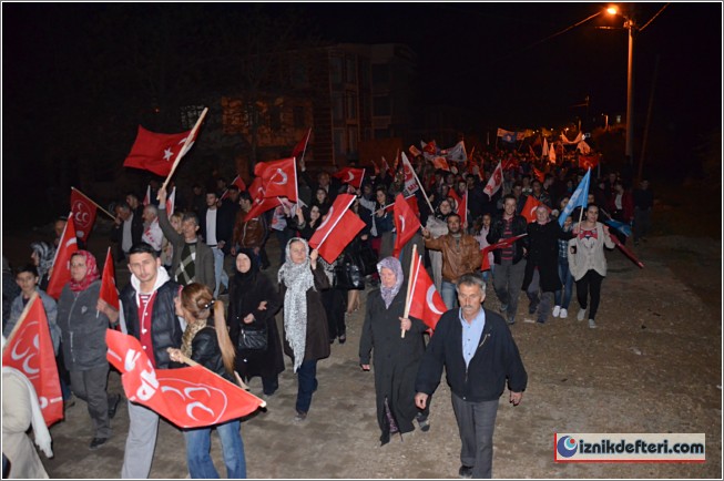 Binlerce İznikli, Kadri Eryılmaz İçin Yürüdü