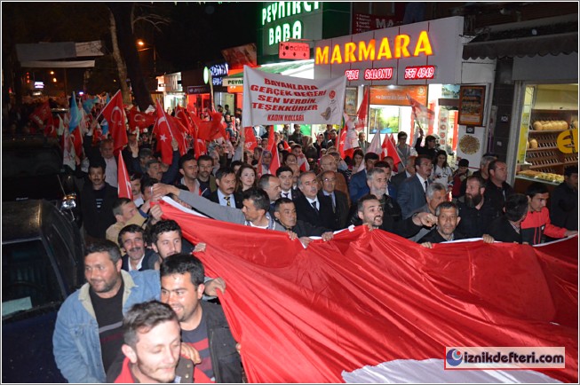 Binlerce İznikli, Kadri Eryılmaz İçin Yürüdü