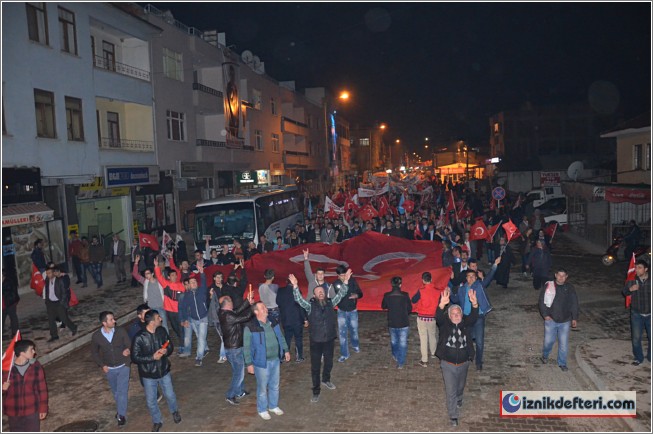 Binlerce İznikli, Kadri Eryılmaz İçin Yürüdü