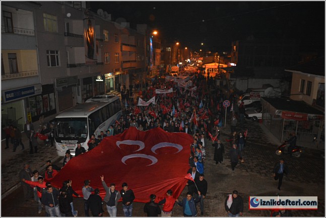 Binlerce İznikli, Kadri Eryılmaz İçin Yürüdü