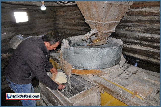 Bölgenin 100 Yıllık Tek Su Değirmeni İznik'te