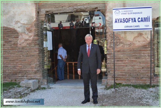 Bouffier, İznik Ayasofya&#39ya Hayran Kaldı