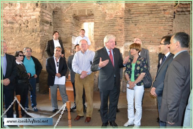 Bouffier, İznik Ayasofya&#39ya Hayran Kaldı
