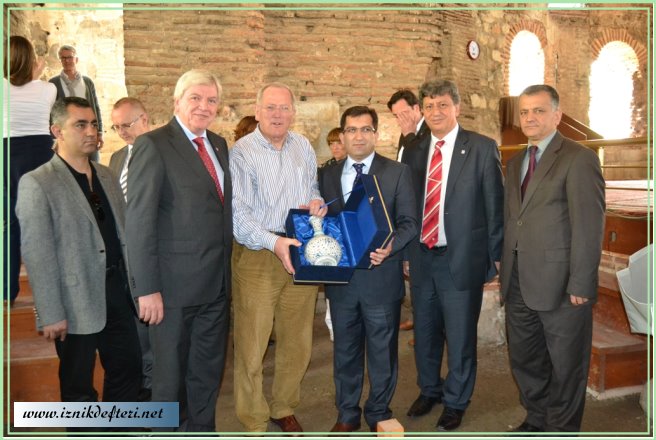 Bouffier, İznik Ayasofya&#39ya Hayran Kaldı