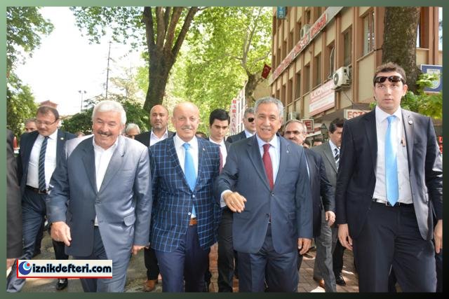 Bülent Arınç, İznik Tarihi Bir Dönemeç Yaşayacak