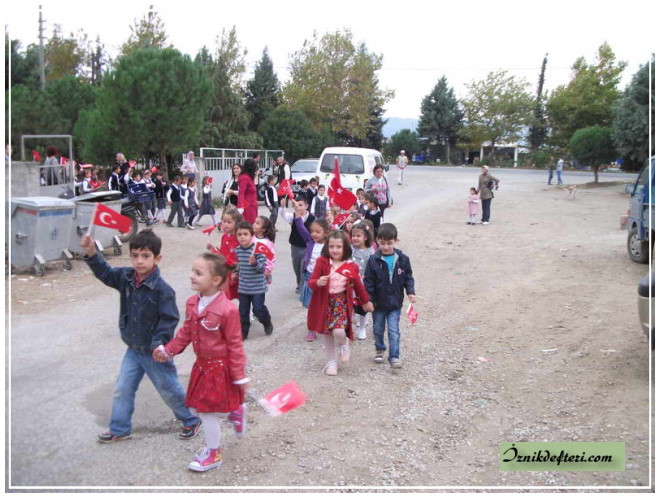 Çakırca’da Cumhuriyet Bayramı Kutlamalarında Renkli Görüntüler