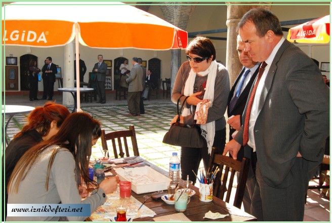 Çek Bölge Valisi Stanislav Eichler’den Çini Hayranlığı