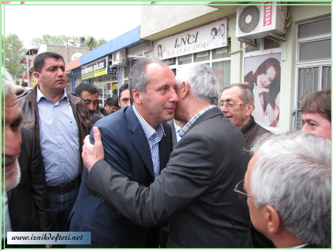 CHP Millet vekili Muharrem İnce,AKP’yi İznik’ten Yorumladı…