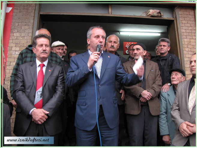 CHP Millet vekili Muharrem İnce,AKP’yi İznik’ten Yorumladı…